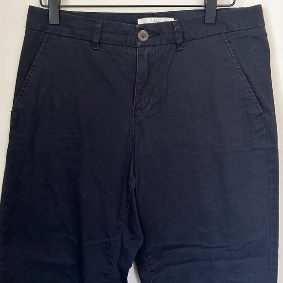 H&M Essentials Chino Navy Blue Pants - Size: 4 - Picture 3 of 10